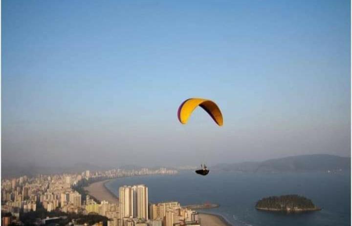 Flat Itarare Tower Beach Aparthotel Sao Vicente  Bagian luar foto