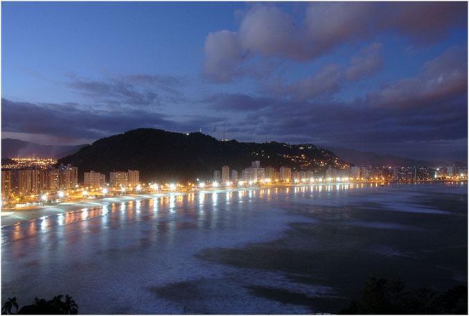 Flat Itarare Tower Beach Aparthotel Sao Vicente  Bagian luar foto